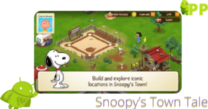 تحميل سنوبي تاون Snoopy’s Town Tale APK 2025 لنظام أندرويد 1