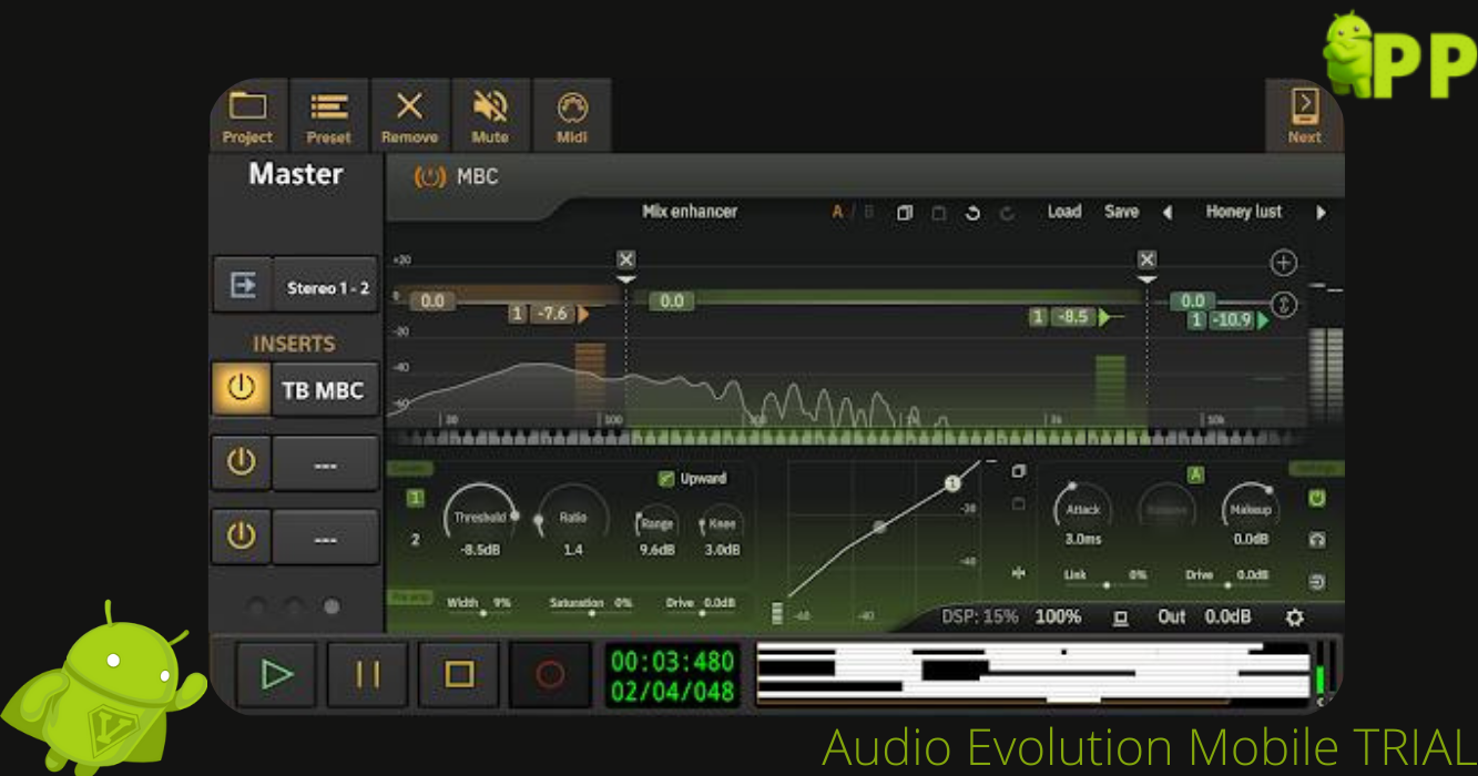  مميزات تحديث تطبيق اوديو ايفولوشن موبايل ديمو 2023 Audio Evolution Mobile اخر اصدار