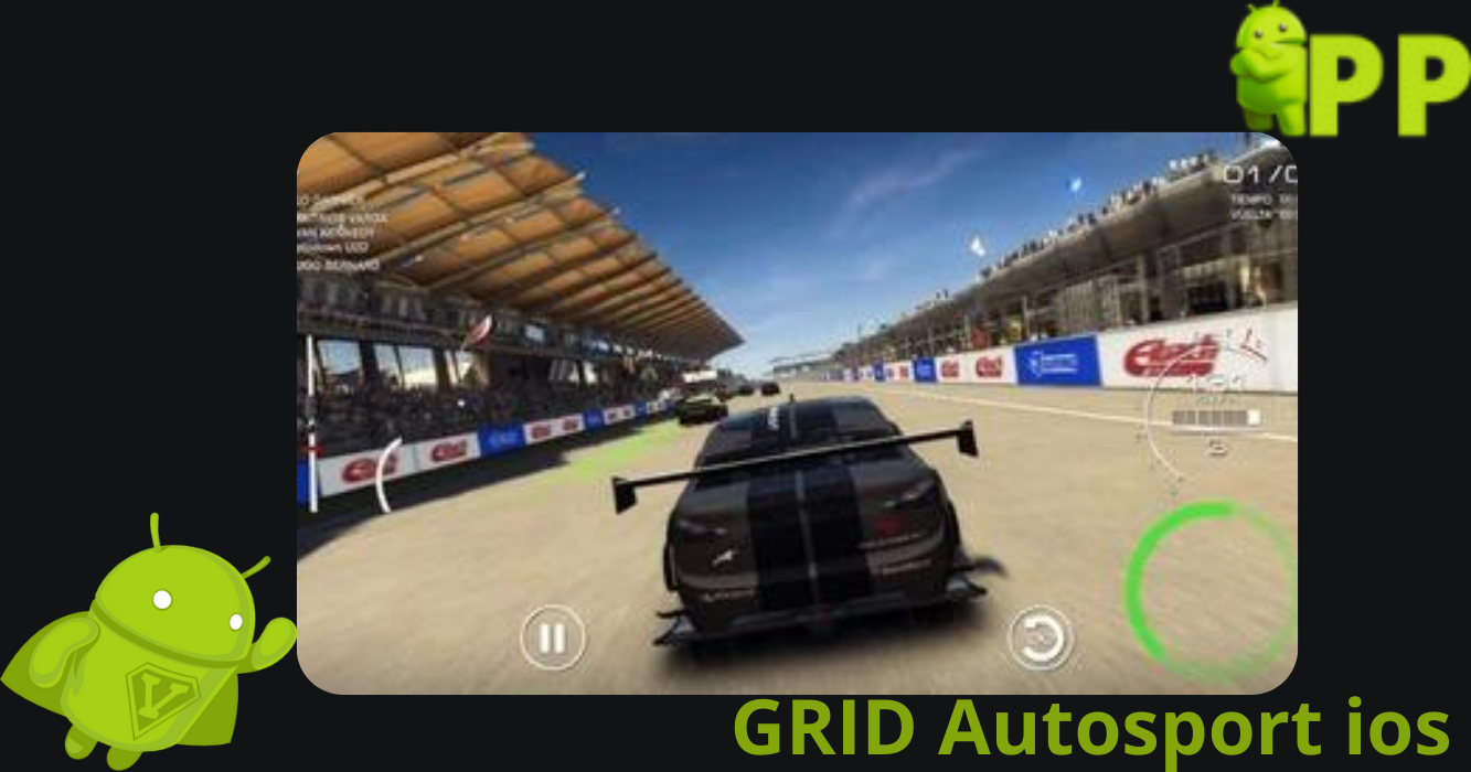طريقة لعب لعبة غريد اوتو سبورت GRID Autosport ios للايفون